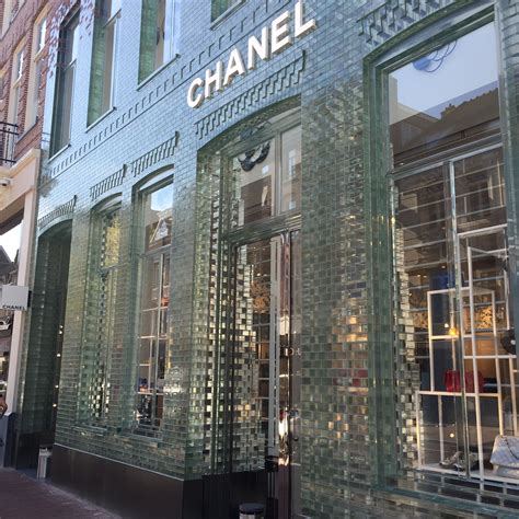 chanel glass facade